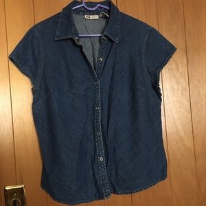 #2 Faded Glory XL vintage denim top